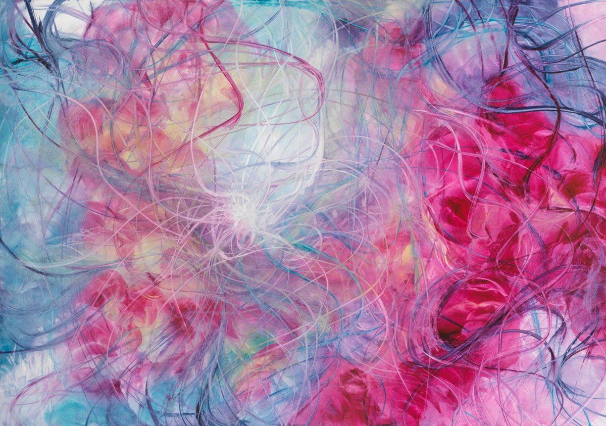 Kamran Khavarani Oil Painting - "In the Beginning"