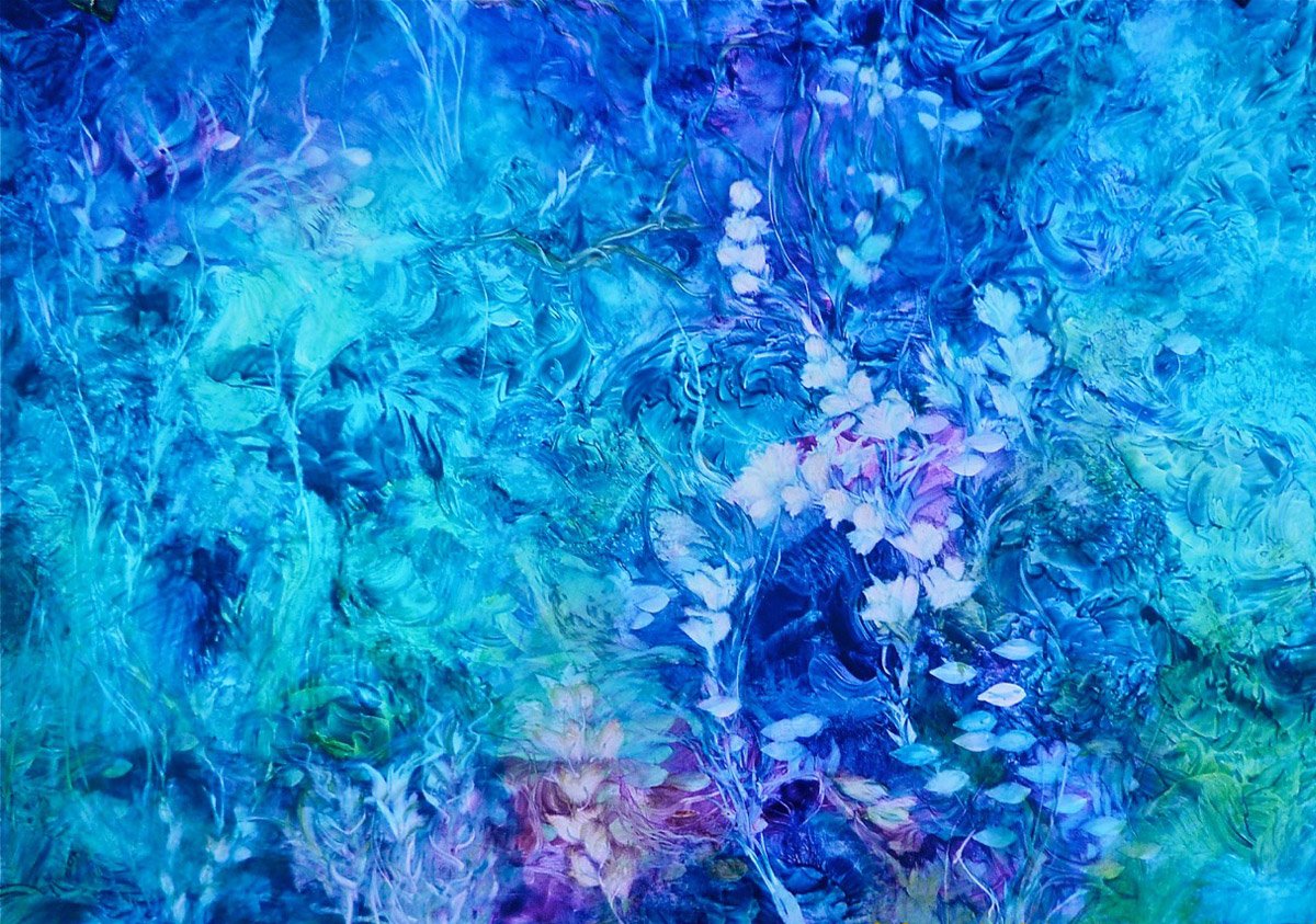 Kamran Khavarani Oil Painting - "Serenity"